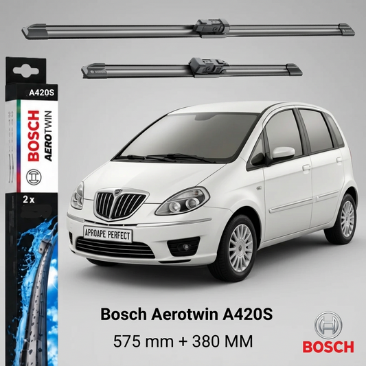 Ștergătoare Lancia Musa 350 184 10.2007–09.2012 | Bosch Aerotwin A420S 575/380 mm