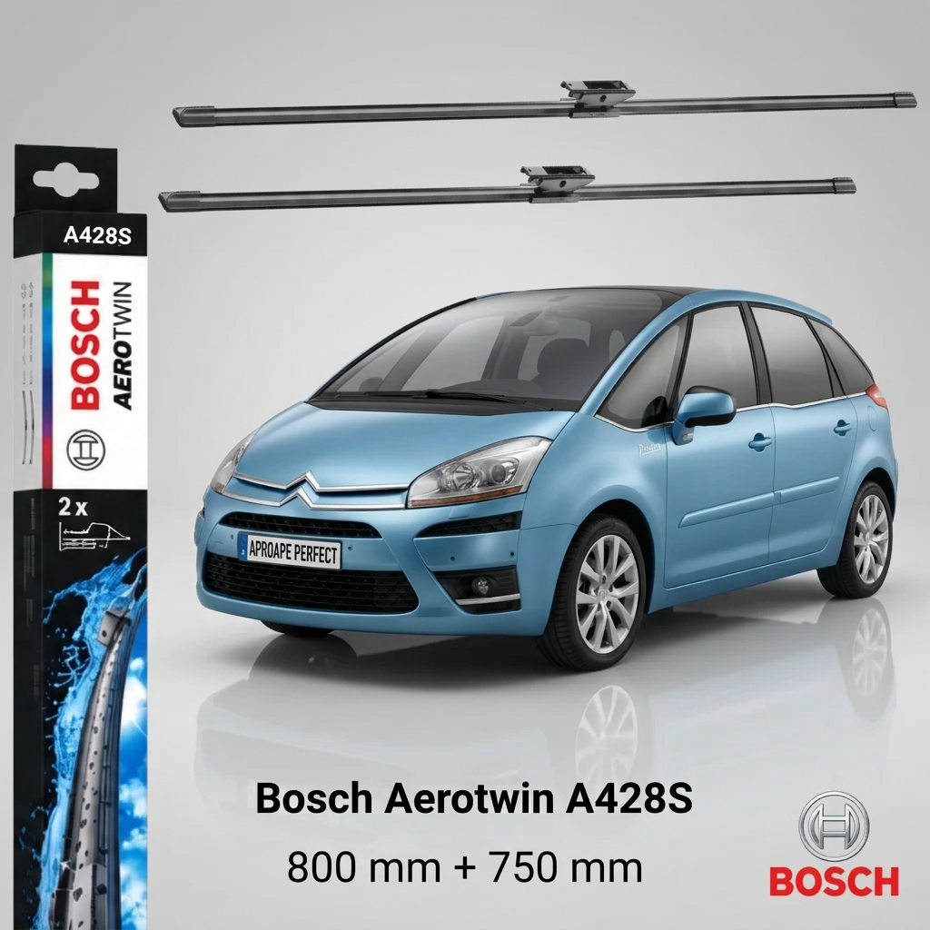 Ștergătoare Citroen C4 Picasso I MPV UD 04.2008-08.2013 | A428S – BOSCH
