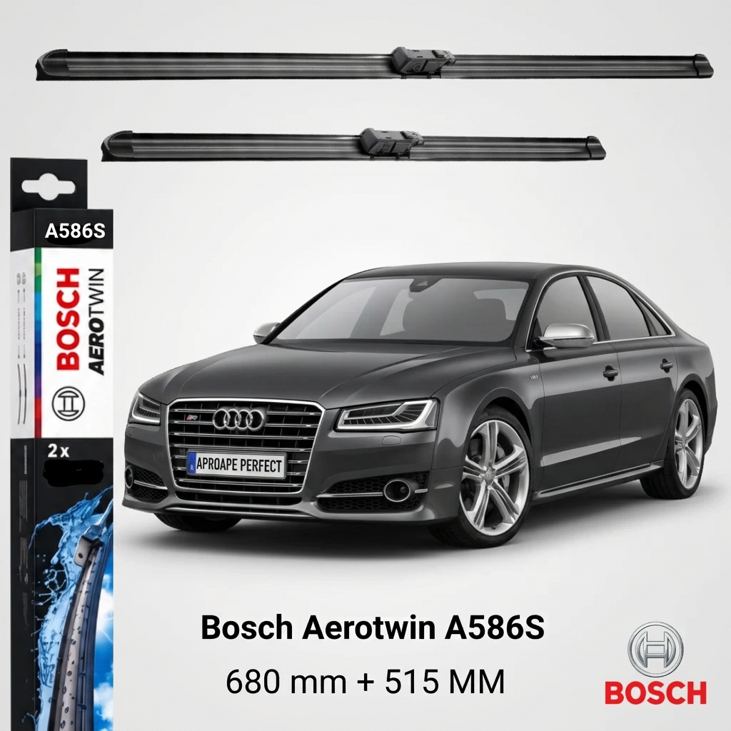 Ștergătoare Audi S8 Quattro (4H, D4) 2012-2018 | 3 397 007 586 - BOSCH