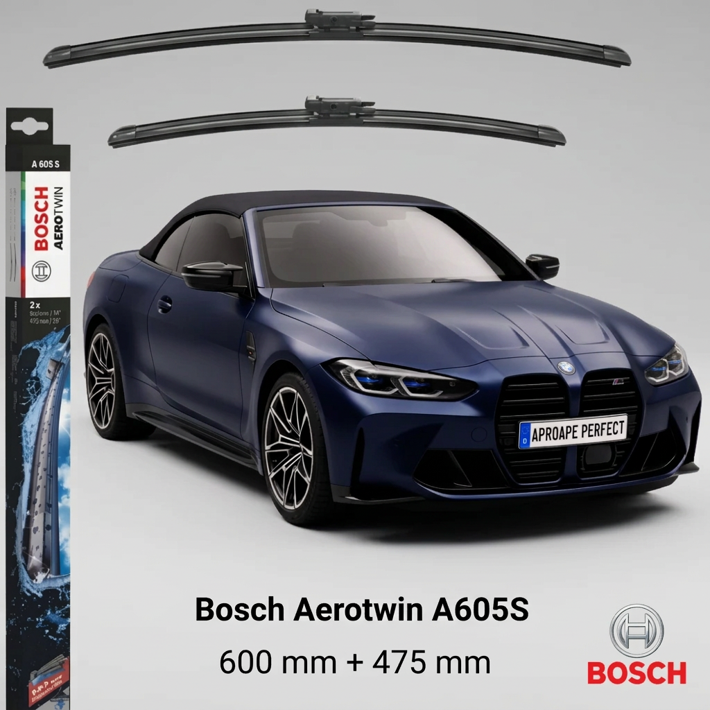 Ștergătoare BMW M4 Convertible G83 din 07.2021 | A605S – BOSCH