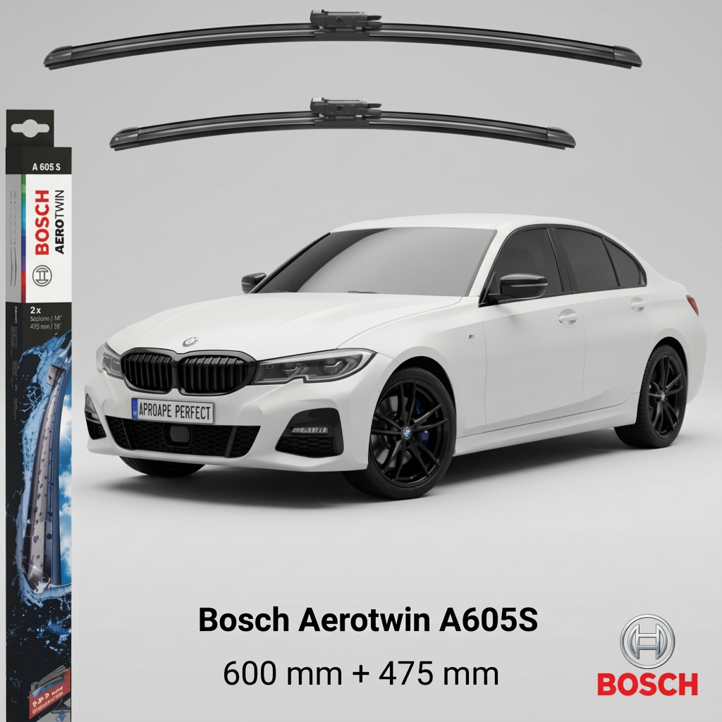 Ștergătoare BMW Seria 3 G20 din 02.2019 | A605S – BOSCH