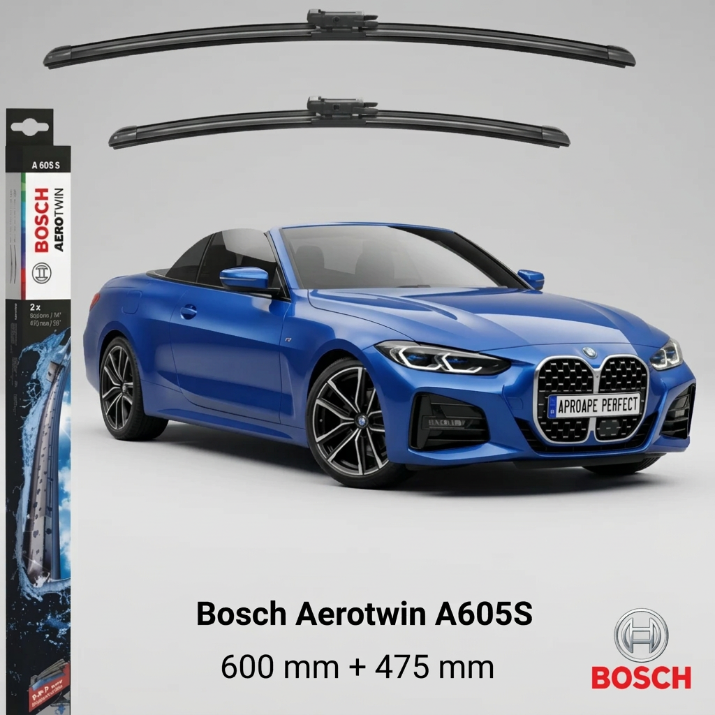 Ștergătoare BMW Seria 4 Convertible G23 din 11.2020 | A605S – BOSCH