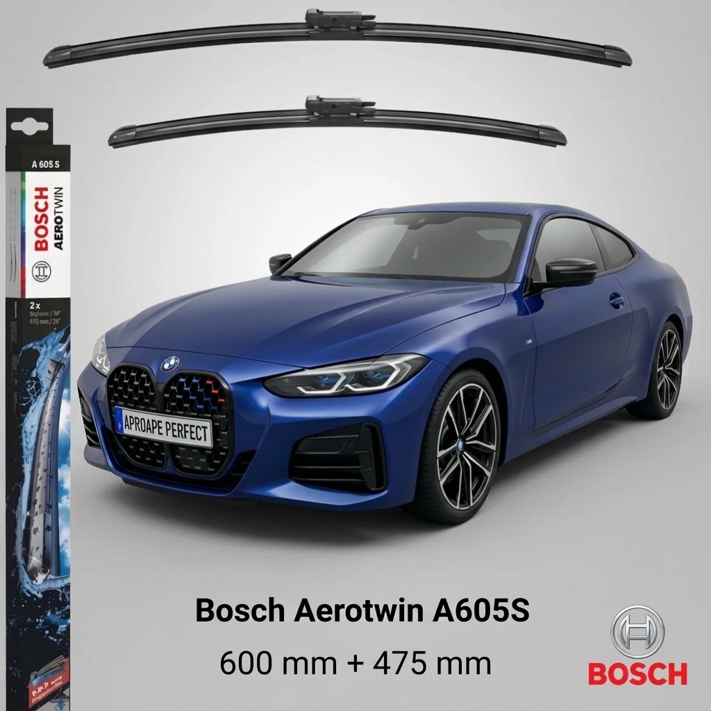 Ștergătoare BMW Seria 4 Coupe G22 din 07.2020 | A605S – BOSCH
