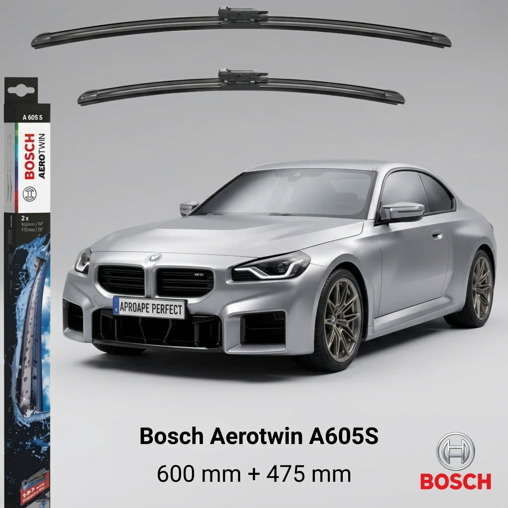 Ștergătoare BMW M2 CS G87 din 08.2025 | A605S – BOSCH