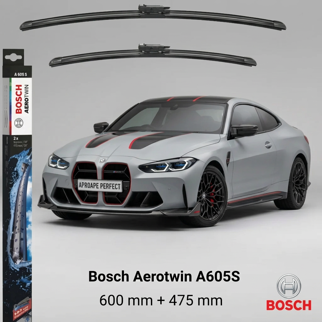 Ștergătoare BMW M4 CSL G82 05.2022–02.2023 | A605S – BOSCH