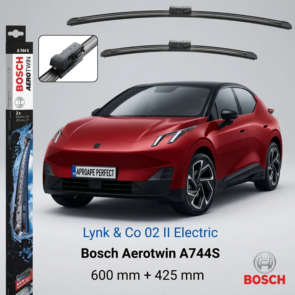 Ștergătoare Lynk & Co 02 II Electric din 10.2024 | Bosch A744S