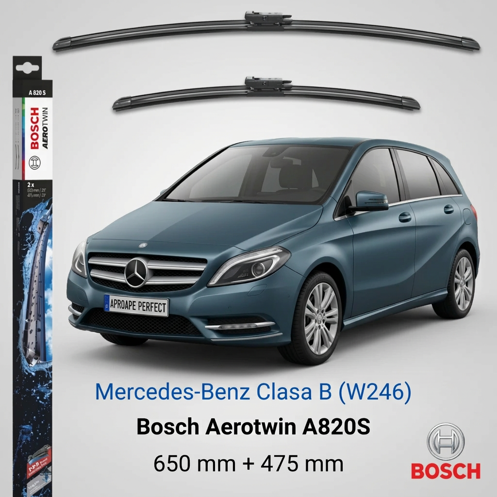 Ștergătoare Mercedes-Benz Clasa B (W246) 09.2011–04.2015 | Bosch A820S