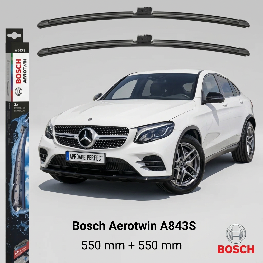 Ștergătoare Mercedes-Benz GLC Coupe (C253) din 06.2016 | Bosch A843S