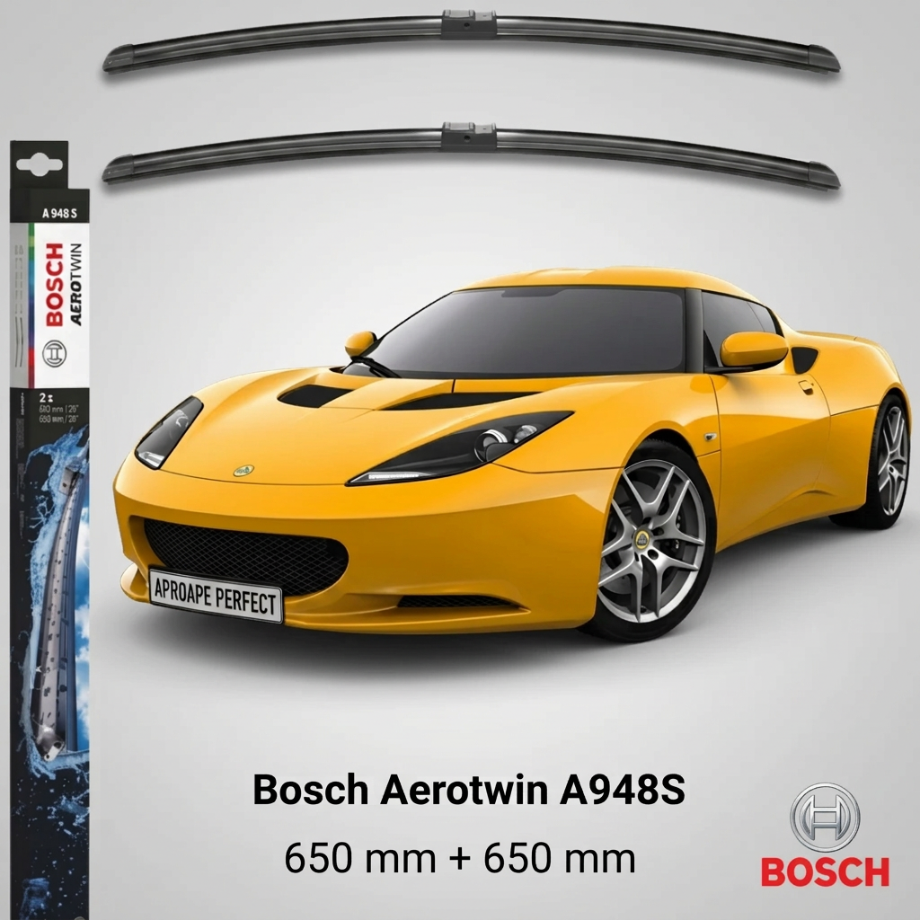 Ștergătoare Lotus Evora din 05.2009 | Bosch A948S