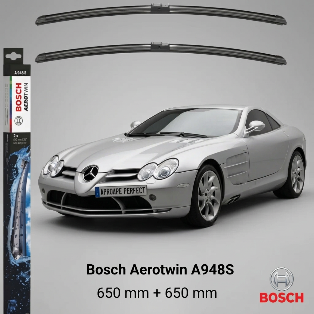 Ștergătoare Mercedes-Benz Serie SLR (R199) 04.2004–12.2009 | Bosch A948S