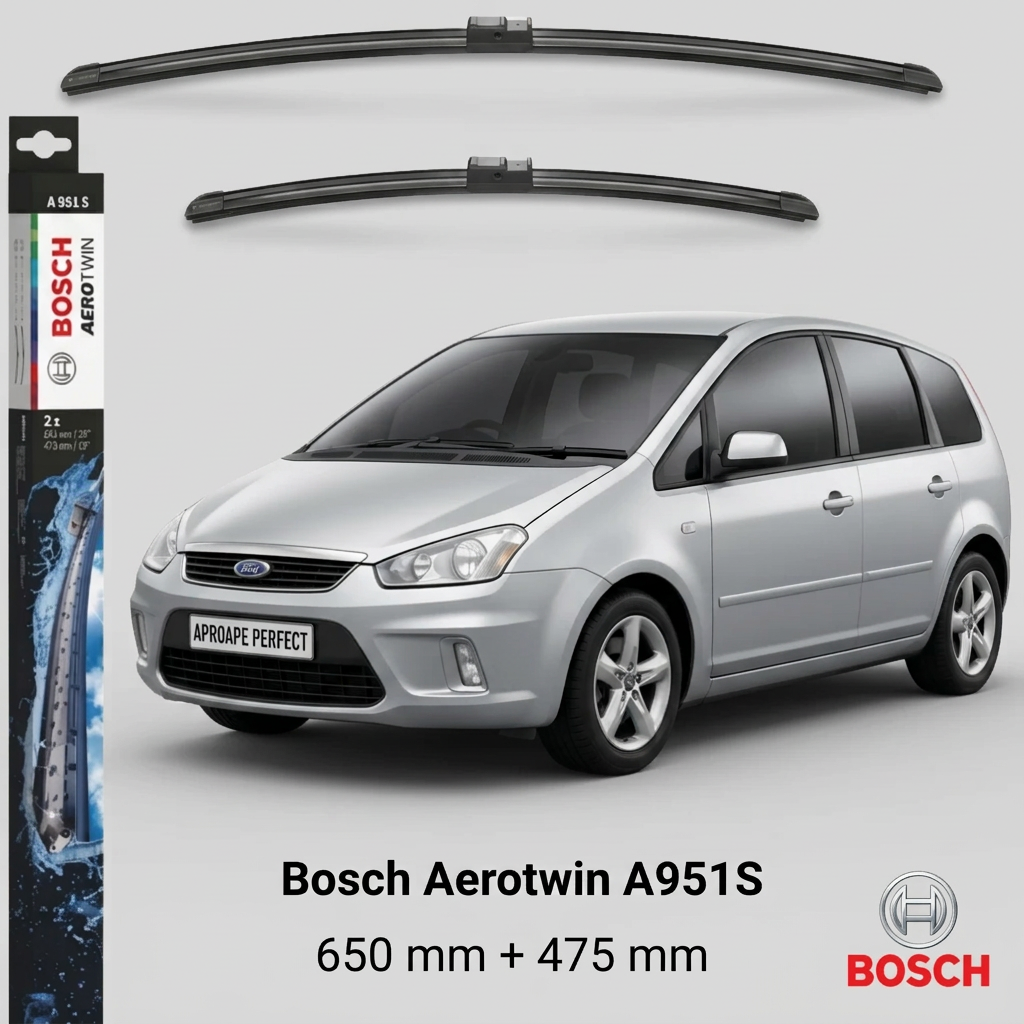 Ștergătoare Ford Focus C-MAX (DM2) 06.2003–03.2007 | Bosch A951S