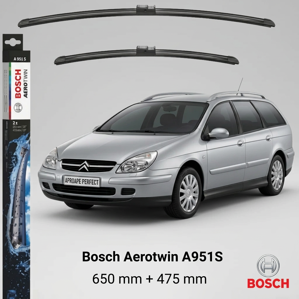 Ștergătoare Citroen C5 I Break (DE) 12.2003–09.2004 | Bosch A951S