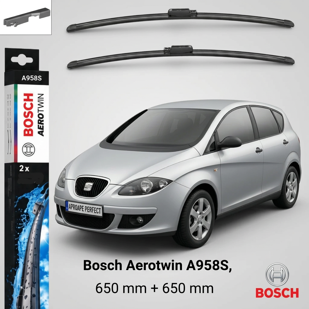 Ștergătoare Seat Toledo III (5P2) 09.2004–05.2009 | Bosch A958S