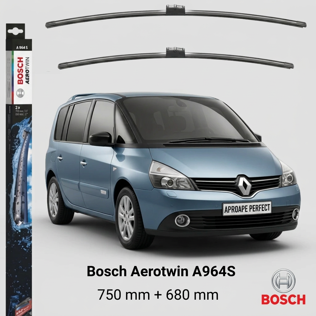 Ștergătoare Renault Espace IV Phase IV (JK0) 2012–2015 | Bosch A964S