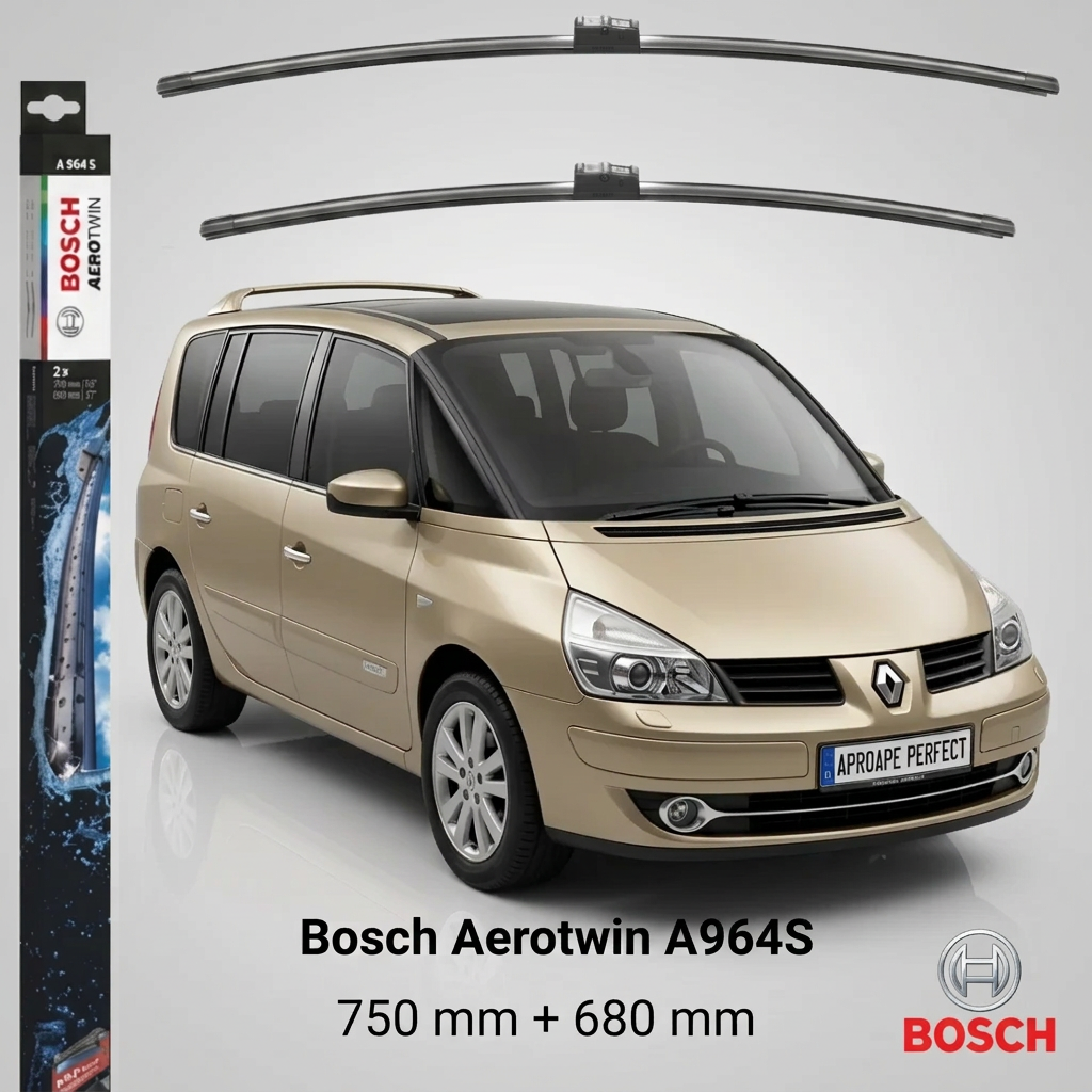 Ștergătoare Renault Espace IV Phase II (JK0) 2006–2010 | Bosch A964S