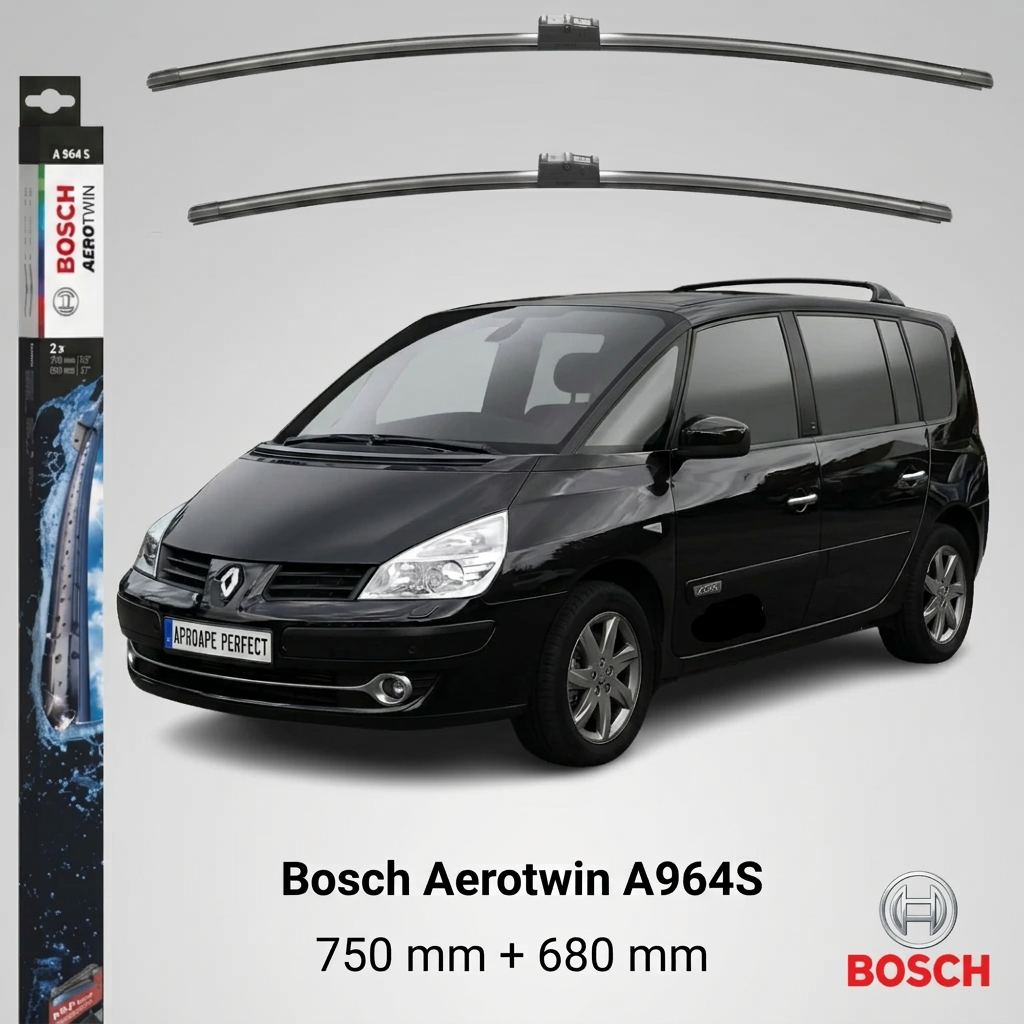 Ștergătoare Renault Espace IV Phase III (JK0) 2010–2012 | Bosch A964S