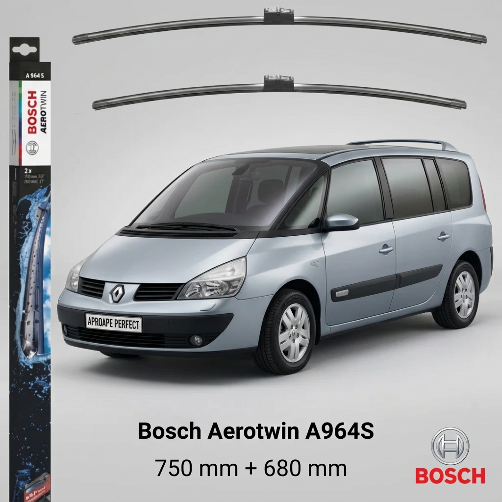 Ștergătoare Renault Espace IV Phase I (JK0) 2002–2006 | Bosch A964S