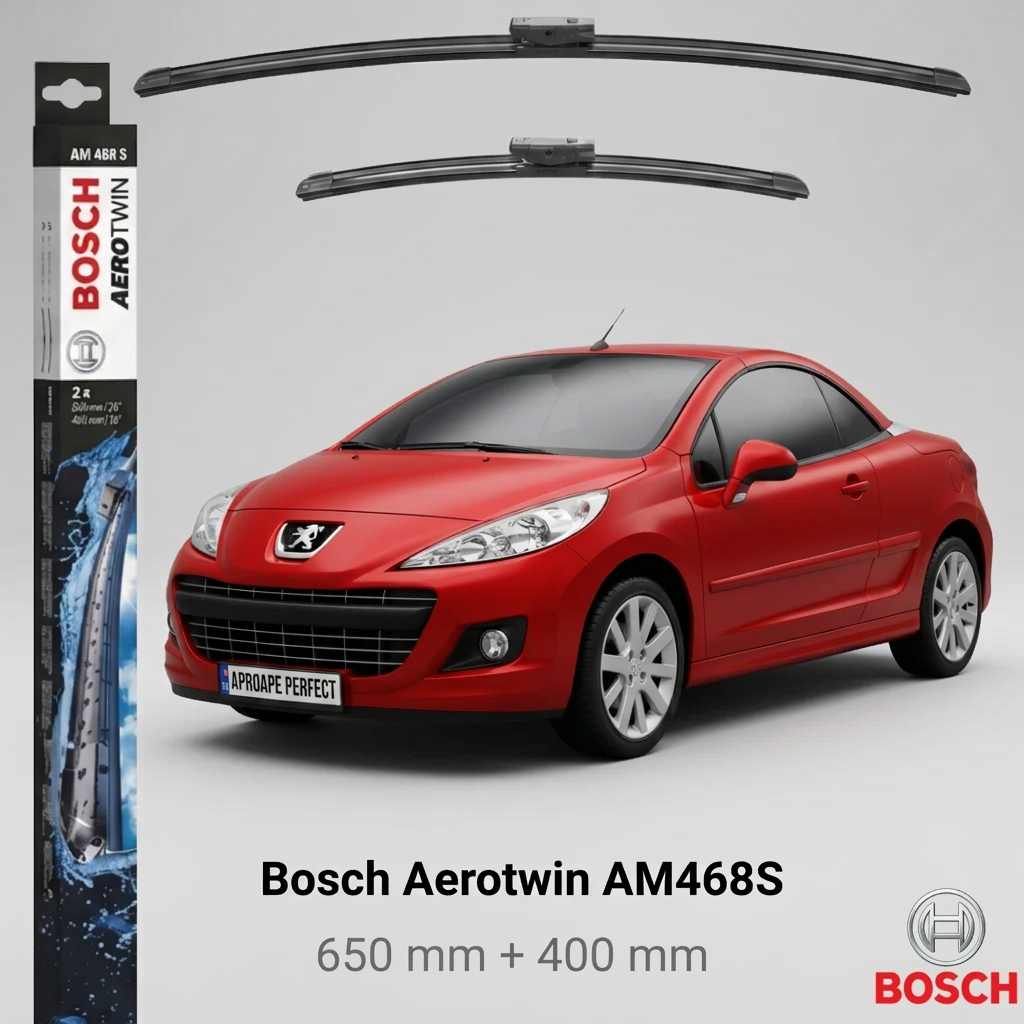 Ștergătoare Peugeot 207 CC (WD_) 03.2007–06.2015 | Bosch AM468S