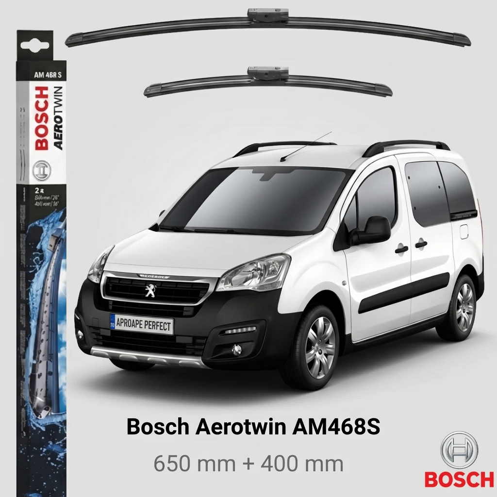 Ștergătoare Peugeot Partner Tepee (B9) 05.2008–12.2018 | Bosch AM468S