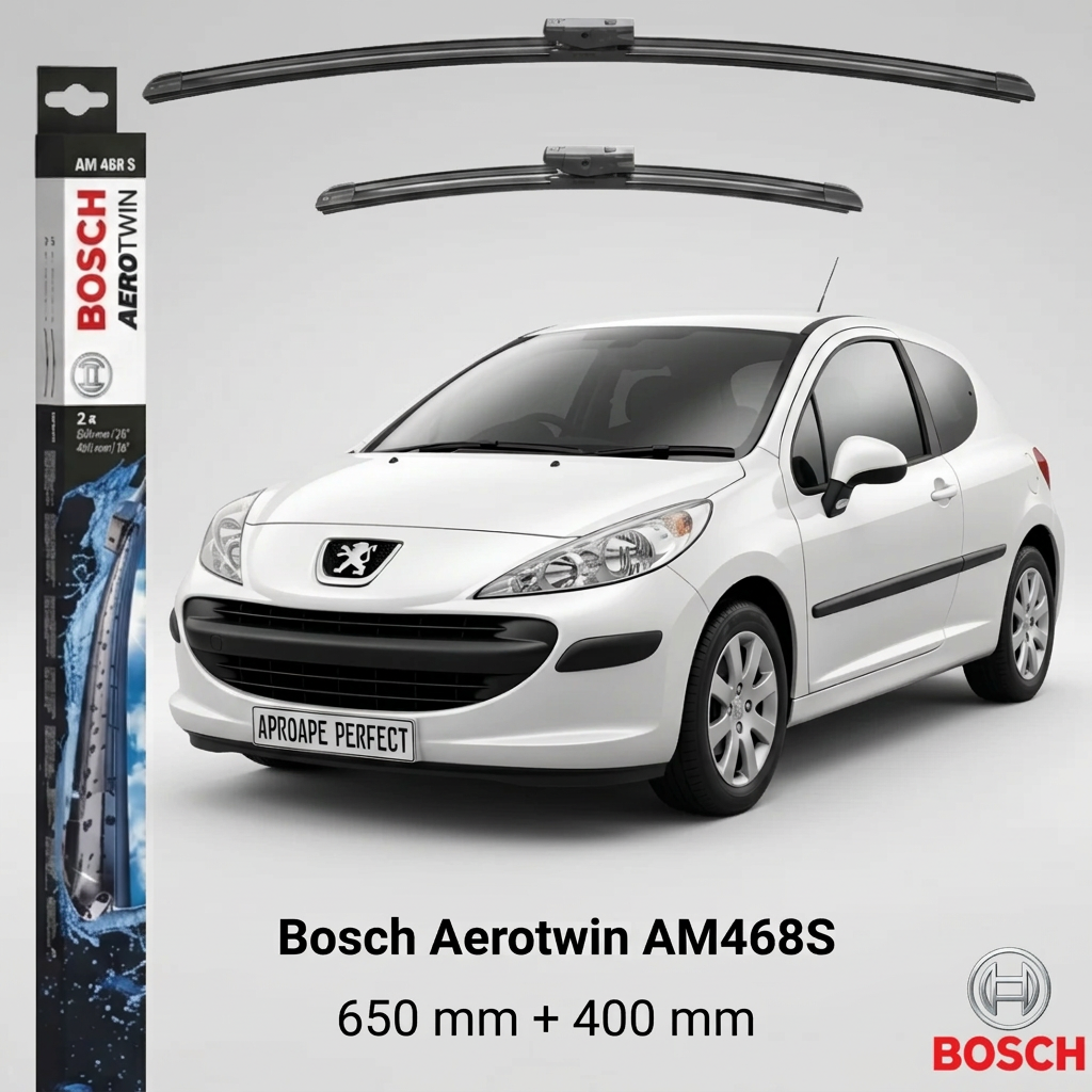 Ștergătoare Peugeot 207 Hatchback Van (WA_, WC_) 05.2006–04.2012 | Bosch AM468S