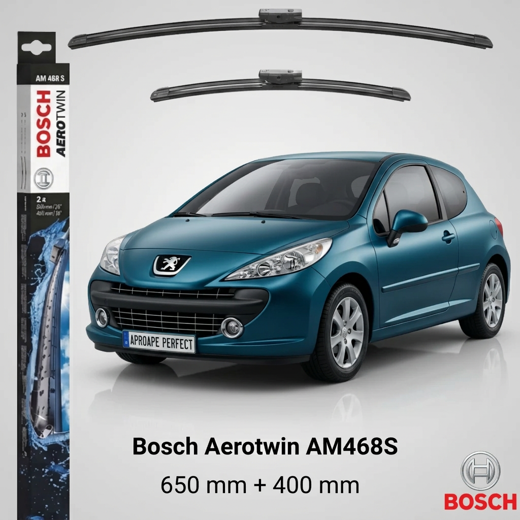 Ștergătoare Peugeot 207 Hatchback (WA_, WC_) 05.2006–04.2012 | Bosch AM468S