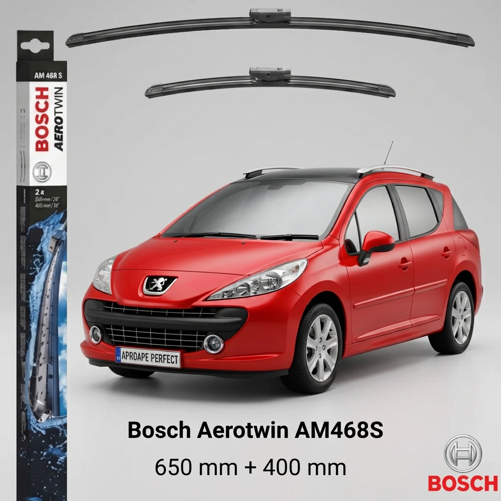 Ștergătoare Peugeot 207 SW (WK_) 06.2007–12.2013 | Bosch AM468S