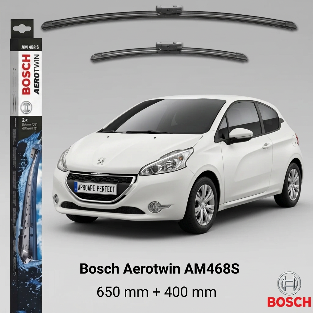 Ștergătoare Peugeot 208 Van (CR_) din 10.2012 | Bosch AM468S