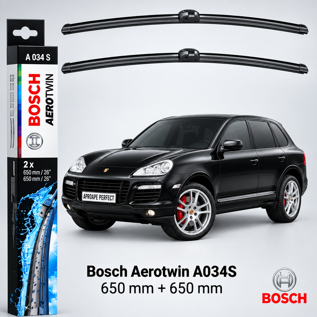 Ștergătoare Porsche Cayenne 9PA 02.2007–08.2010 | A034S – BOSCH