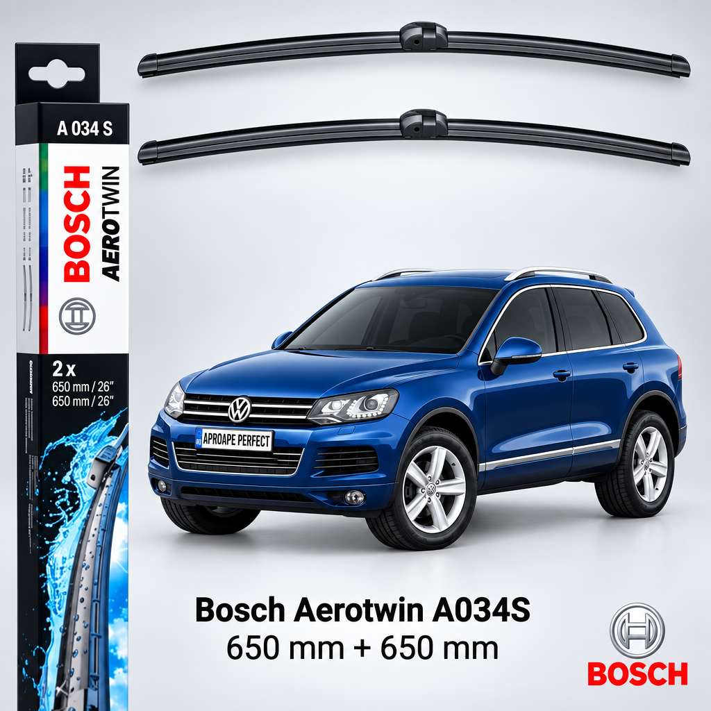 Ștergătoare Volkswagen Touareg 7P5/7P6 din 01.2010 | A034S – BOSCH