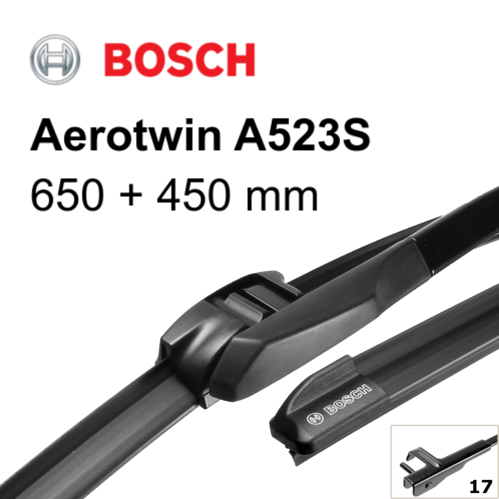 Bosch Aerotwin A523S 650 + 450 mm