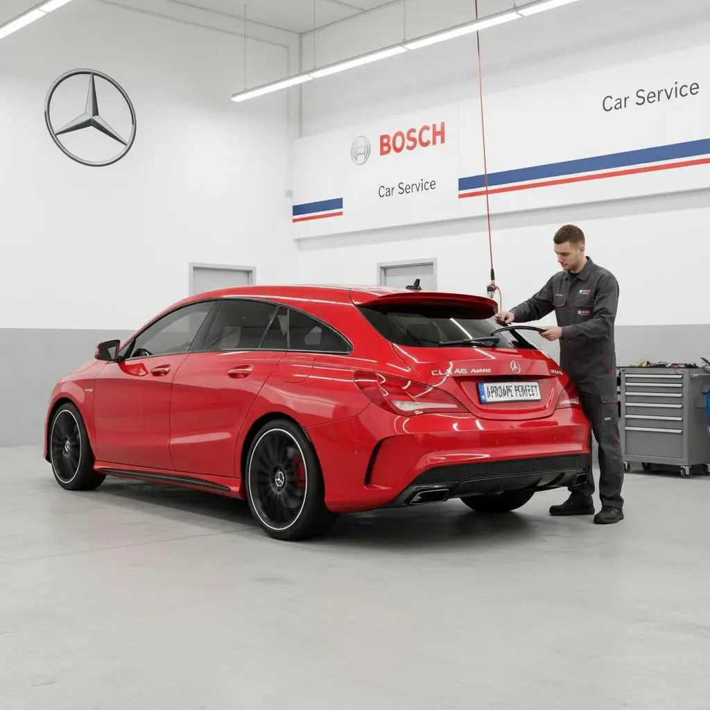 Schimbare Ștergător Lunetă Bosch Aerotwin Rear A332H la Mercedes-Benz CLA Shooting Brake [X117]