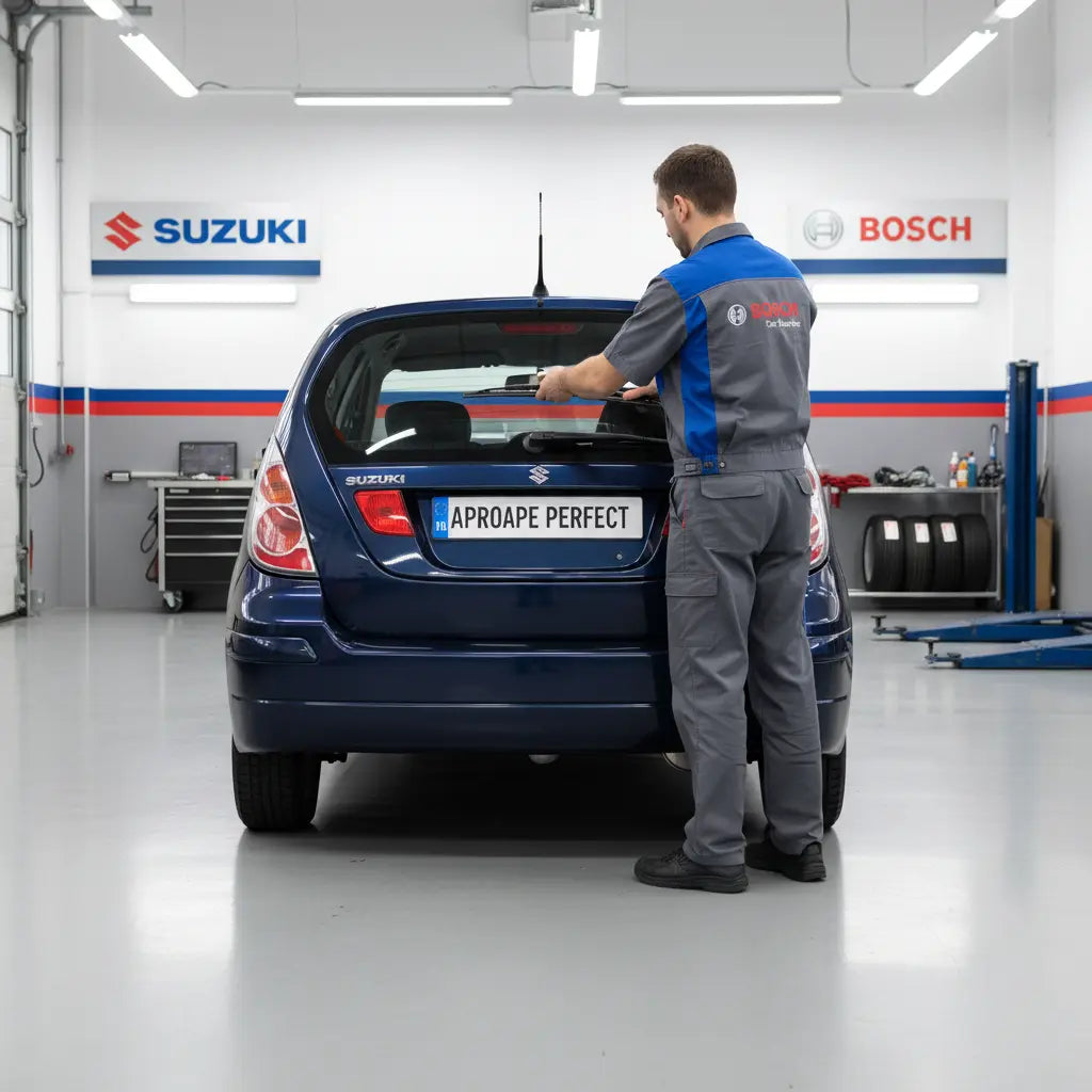 SCHIMBARE Ștergător Lunetă Bosch Rear H306 (Twin) LA Suzuki Liana Hatchback