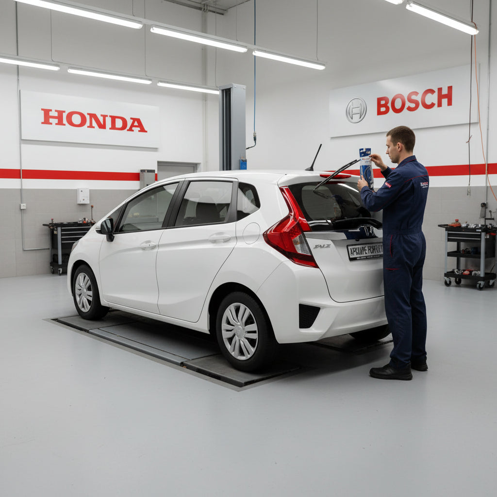 Schimbare Ștergător Lunetă Bosch Rear H354 la Honda Jazz GK