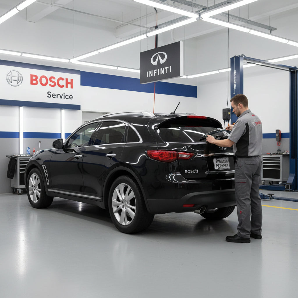 Schimbare Ștergător Lunetă Bosch Rear H354 la Infiniti FX S51