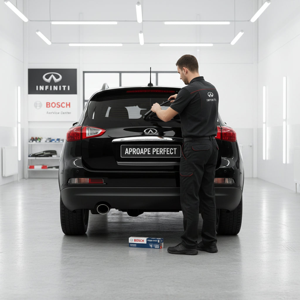 Schimbare Ștergător Lunetă Bosch Rear H354 la Infiniti QX50