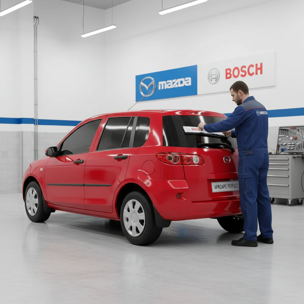 Schimbare Ștergător Lunetă Bosch Rear H354 la Mazda 2 DY