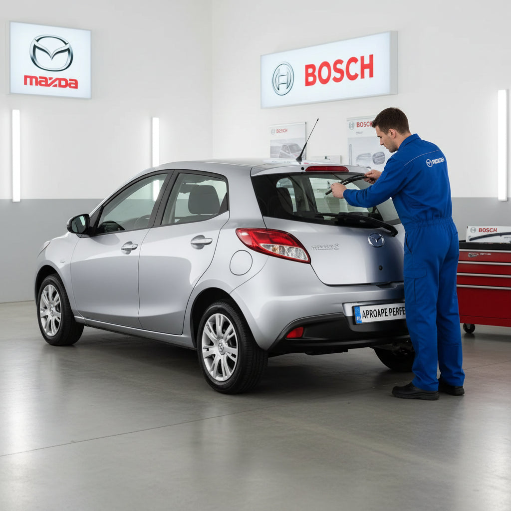 Schimbare Ștergător Lunetă Bosch Rear H354 la Mazda 2 DE