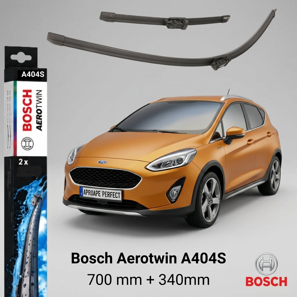 Ștergătoare Ford Fiesta Active HJ/HF din 04.2018 | Bosch Aerotwin A404S 700/340 mm