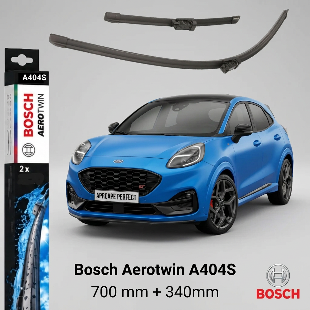 Ștergătoare Ford Puma ST J2K/CF7 mHEV 170 CP din 03.2023 | Bosch Aerotwin A404S 700/340 mm