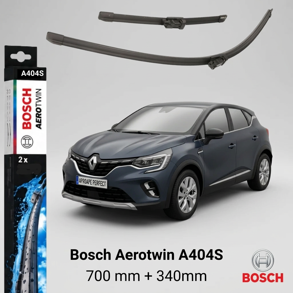 Ștergătoare Renault Captur II HF din 01.2020 | Bosch Aerotwin A404S 700/340 mm
