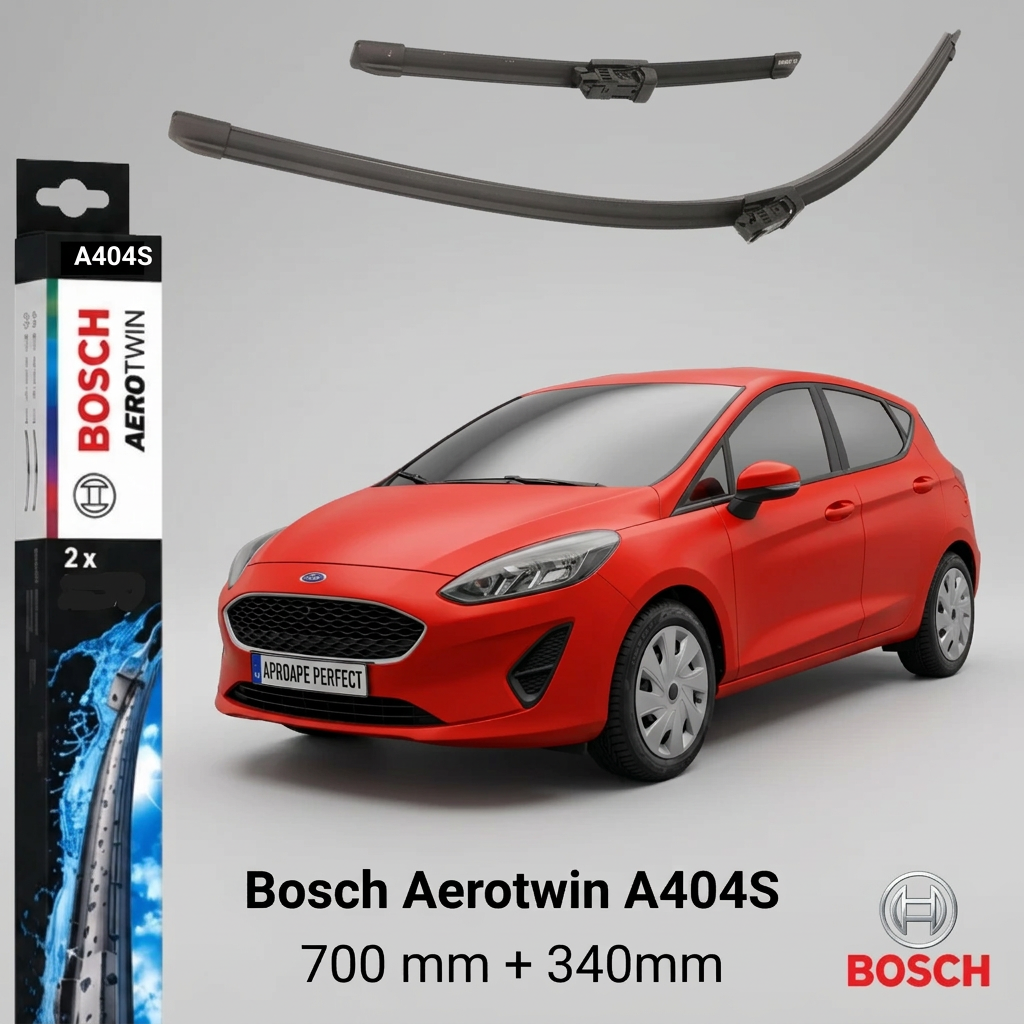 Ștergătoare Ford Fiesta HJ/HF din 05.2017 | Bosch Aerotwin A404S 700/340 mm