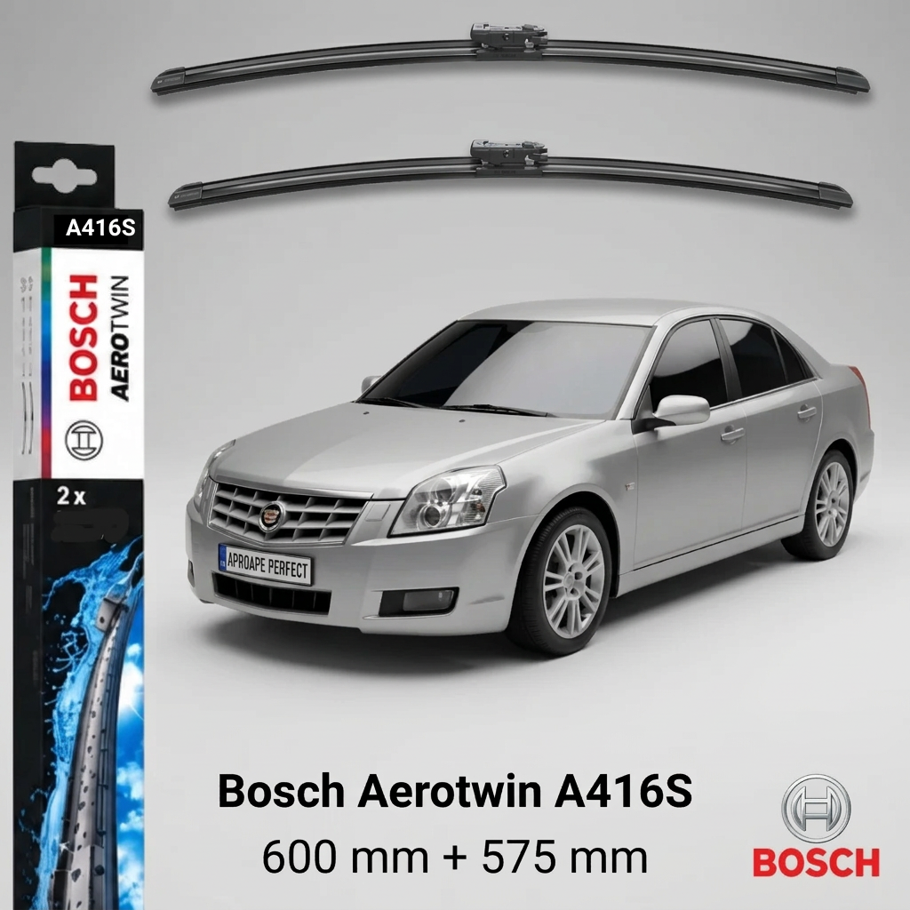 Ștergătoare Cadillac BLS 02.2008–08.2010 | Bosch Aerotwin A416S 600/575 mm
