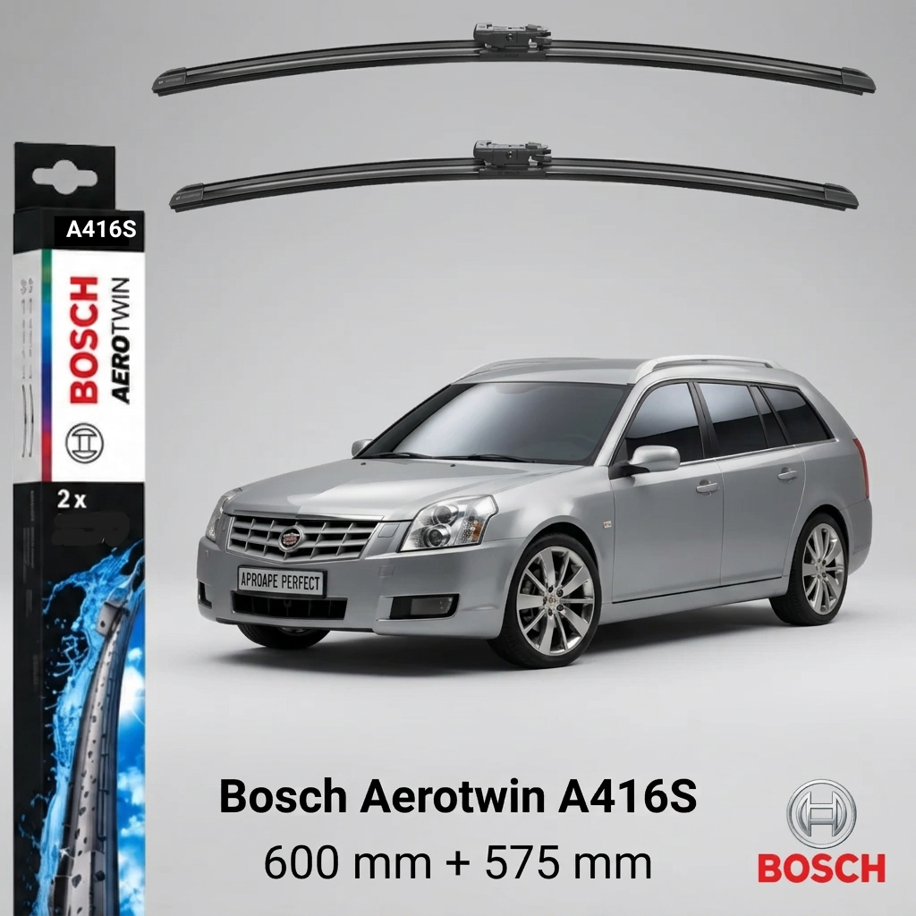 Ștergătoare Cadillac BLS Wagon 12.2007–08.2010 | Bosch Aerotwin A416S 600/575 mm