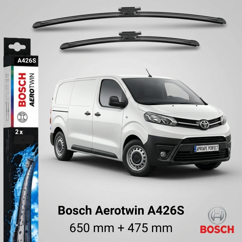 Ștergătoare Toyota Proace Van MDZ din 02.2016 | Bosch Aerotwin A426S 650/475 mm