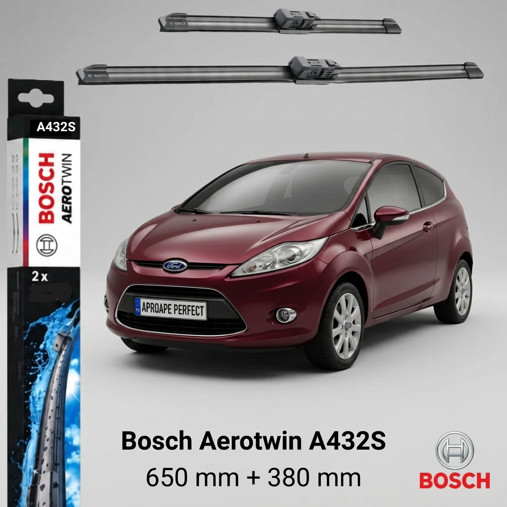 Ștergătoare Ford Fiesta Hatchback CB1 CCN 07.2008-11.2012 | 3 397 007 432 – BOSCH