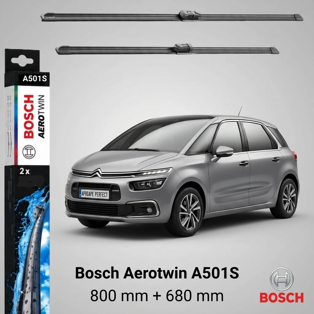 Ștergătoare Citroen C4 Picasso II B78 08.2016-02.2019 | 3 397 007 501 – BOSCH