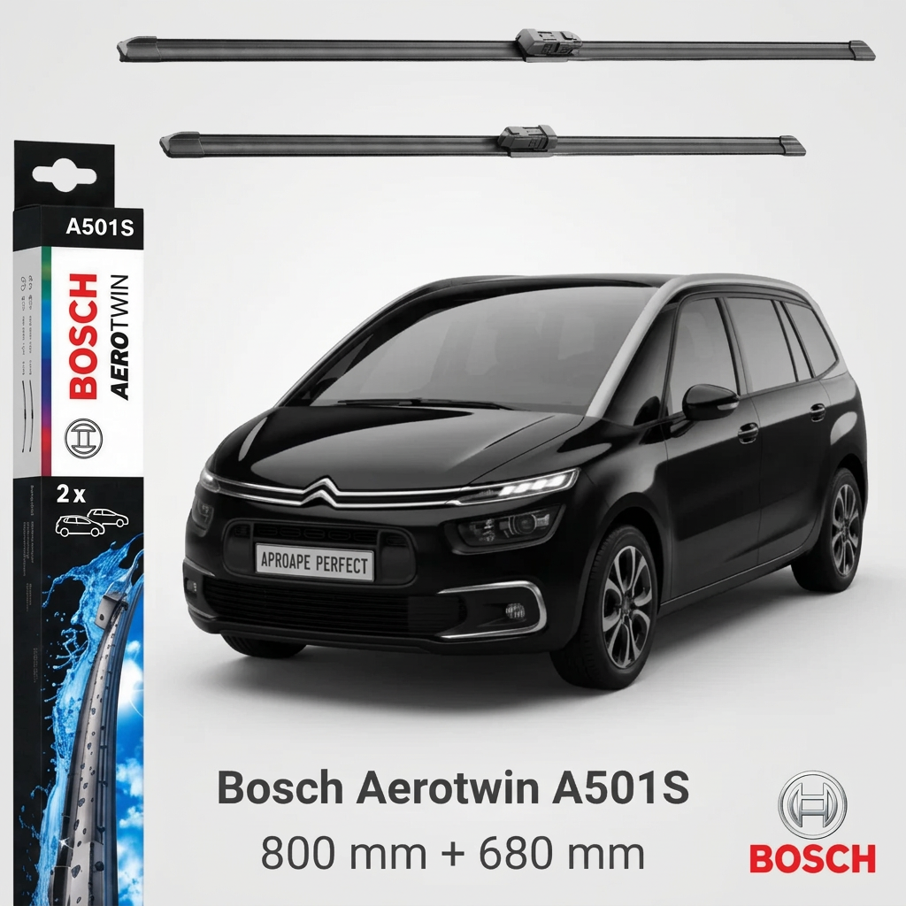 Ștergătoare Citroen C4 Spacetourer 3D_ din 04.2018 | 3 397 007 501 – BOSCH