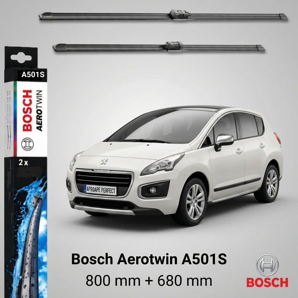 Ștergătoare Peugeot 3008 I MPV 0U_ 06.2009-08.2016 | 3 397 007 501 – BOSCH