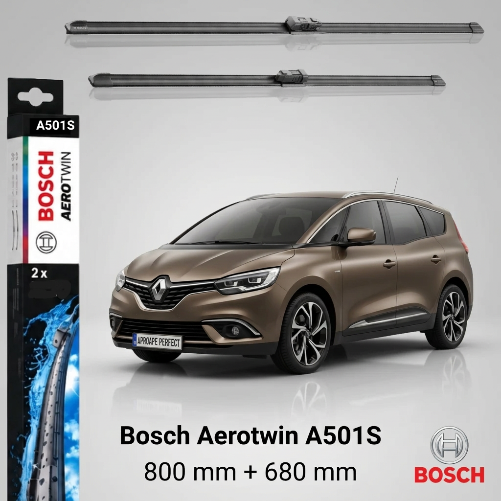 Ștergătoare Renault Grand Scenic IV R9_ 11.2016-03.2023 | 3 397 007 501 – BOSCH