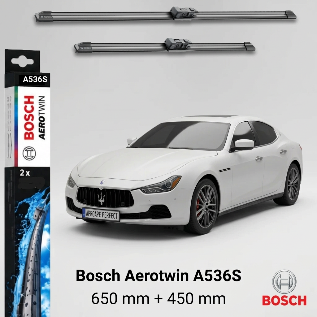 Ștergătoare Maserati Ghibli S M157 din 08.2013 | A536S – BOSCH